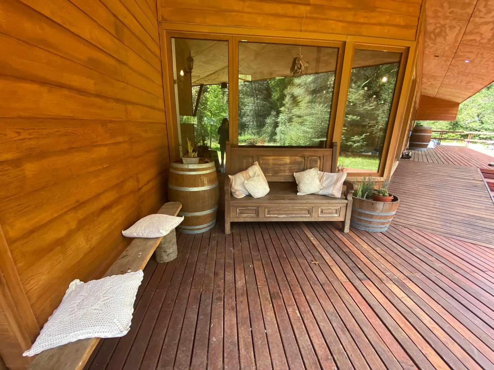 Dormitorio del refugio